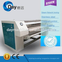 2014 best price industry flatwork ironer, big electric heating flatwork ironer, cheap full automatic flatwork ironer